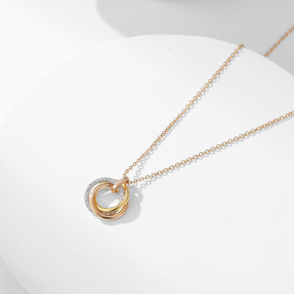 [Raffine]TRINITY SMALL NECKLACE
