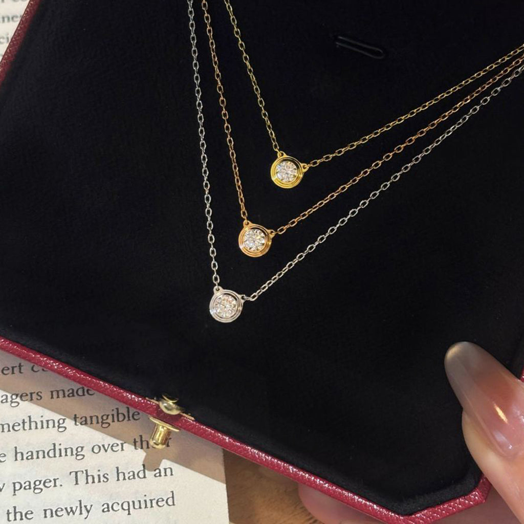 [Raffine]DAMOUR DIAMOND NECKLACE