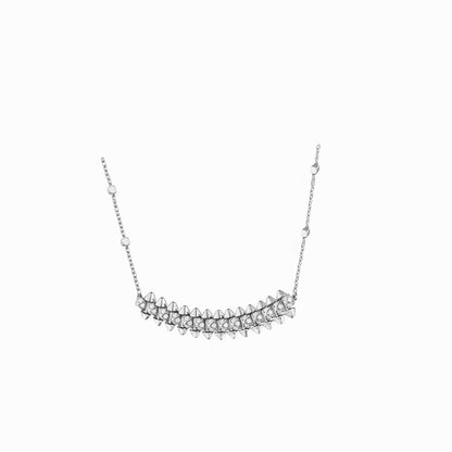 [Raffine]CLASH  SMALL FULL DIAMOND NECKLACE