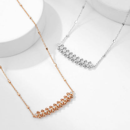 [Raffine]CLASH  MEDIUM DIAMOND NECKLACE