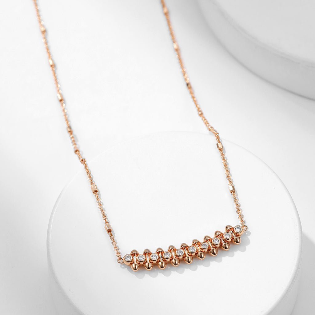 [Raffine]CLASH  MEDIUM DIAMOND NECKLACE