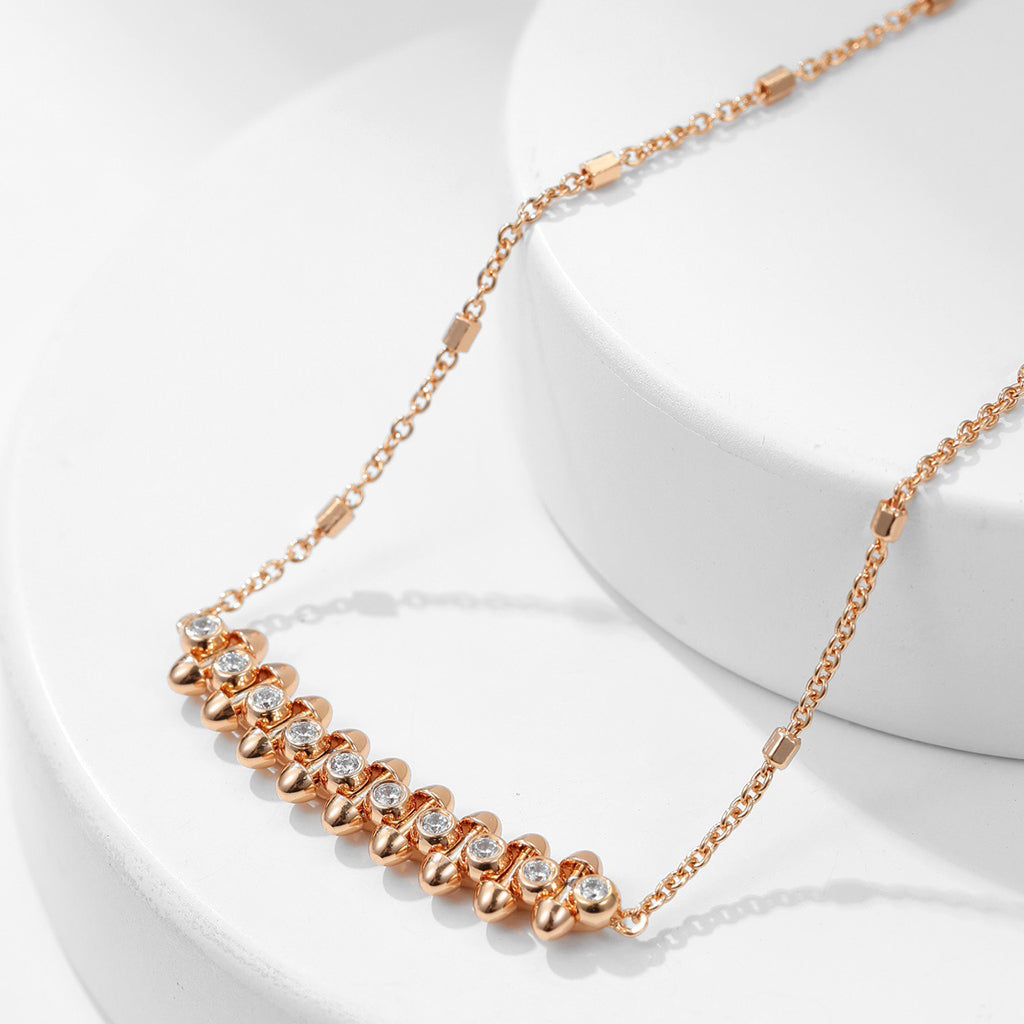 [Raffine]CLASH  MEDIUM DIAMOND NECKLACE
