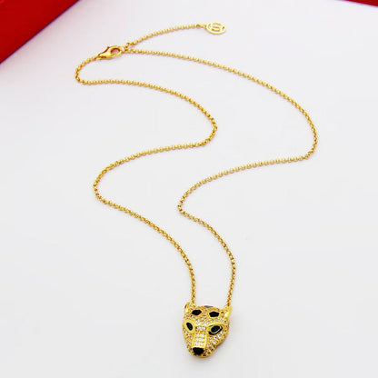 [Raffine]PANTHERE FULL DIAMOND NECKLACE