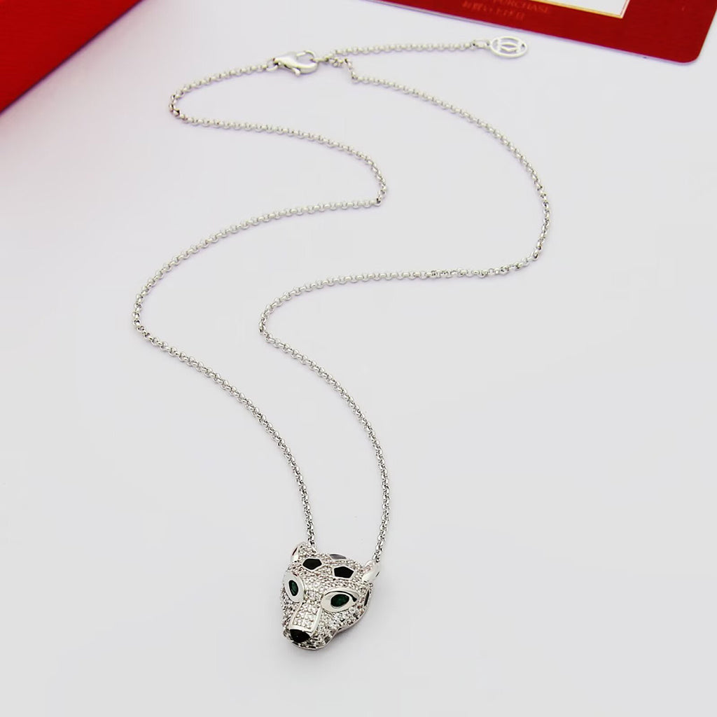[Raffine]PANTHERE FULL DIAMOND NECKLACE