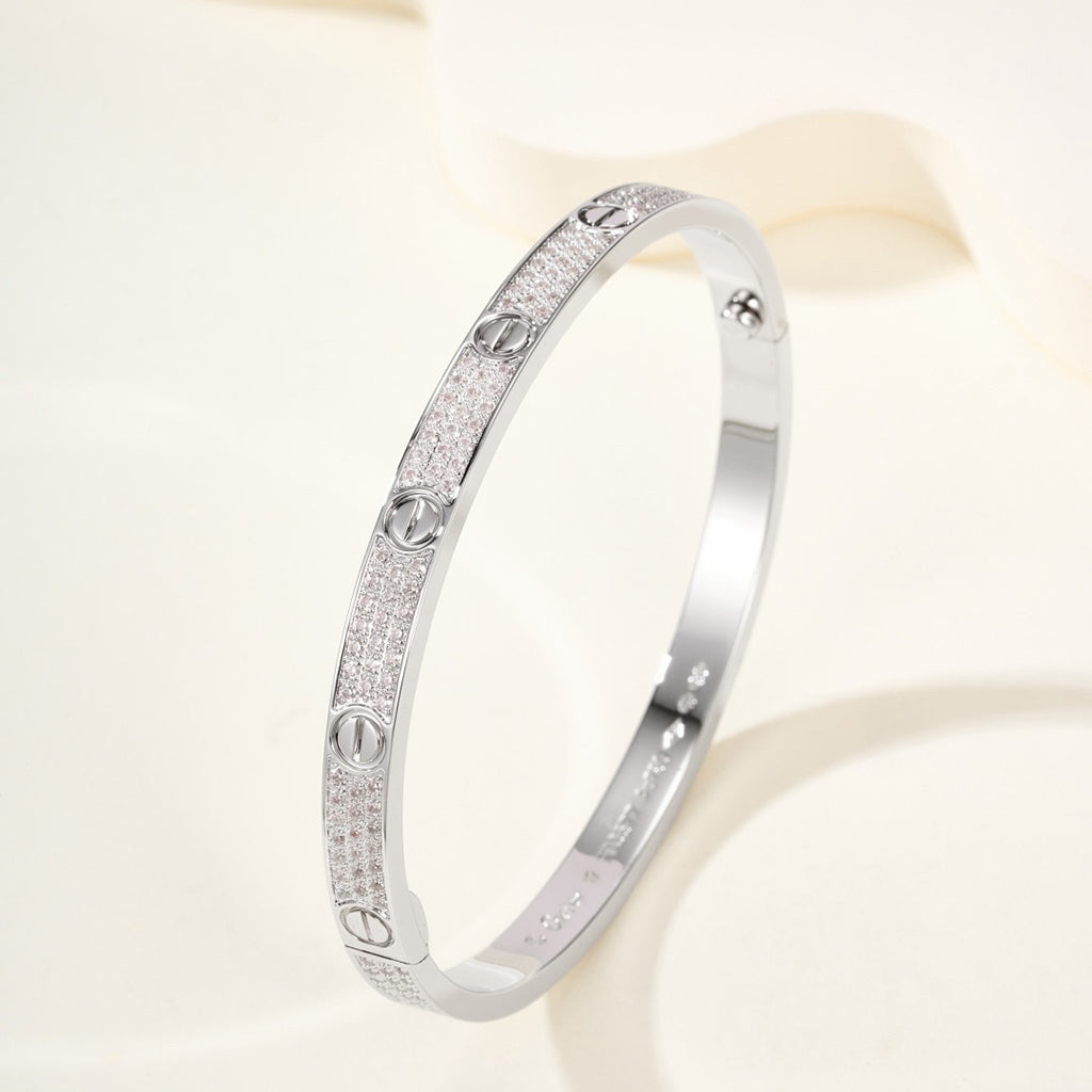 [Raffine]LOVE BRACELET 4.8MM DIAMOND-PAVED
