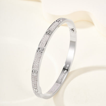 [Raffine]LOVE BRACELET 4.8MM DIAMOND-PAVED