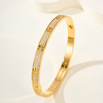 [Raffine]LOVE BRACELET 4.8MM DIAMOND-PAVED