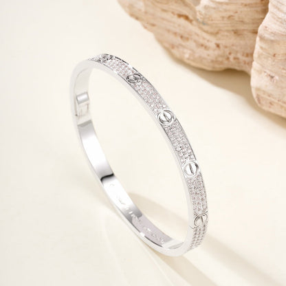 [Raffine]LOVE BRACELET 4.8MM DIAMOND-PAVED