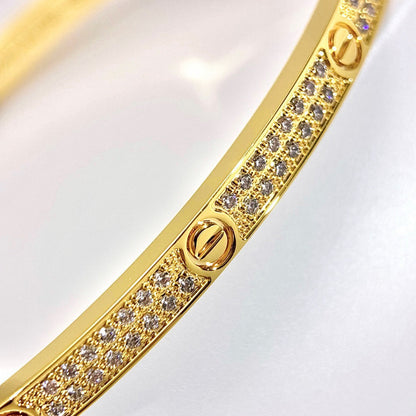 [Raffine]LOVE BRACELET 3.65MM DIAMOND-PAVED