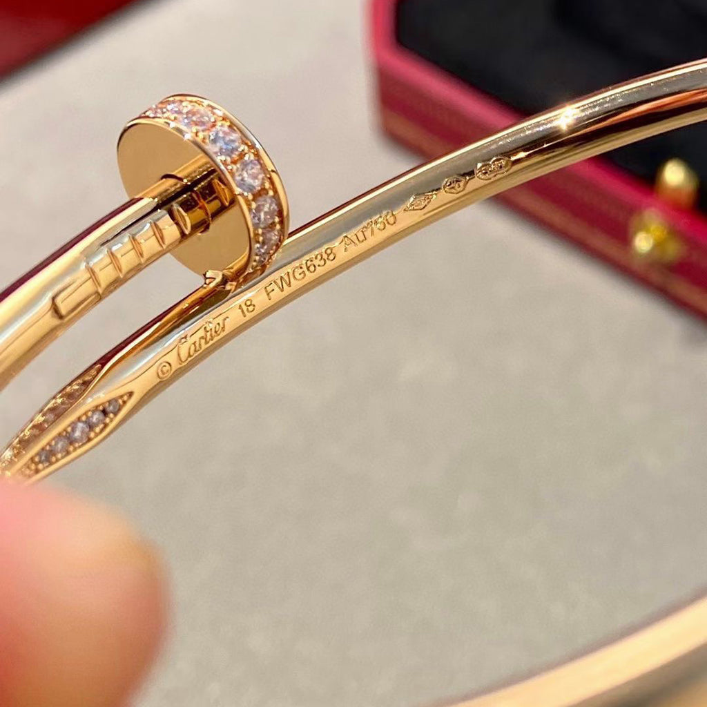 [Raffine]JUSTE BRACELET 2.5MM DIAMONDS