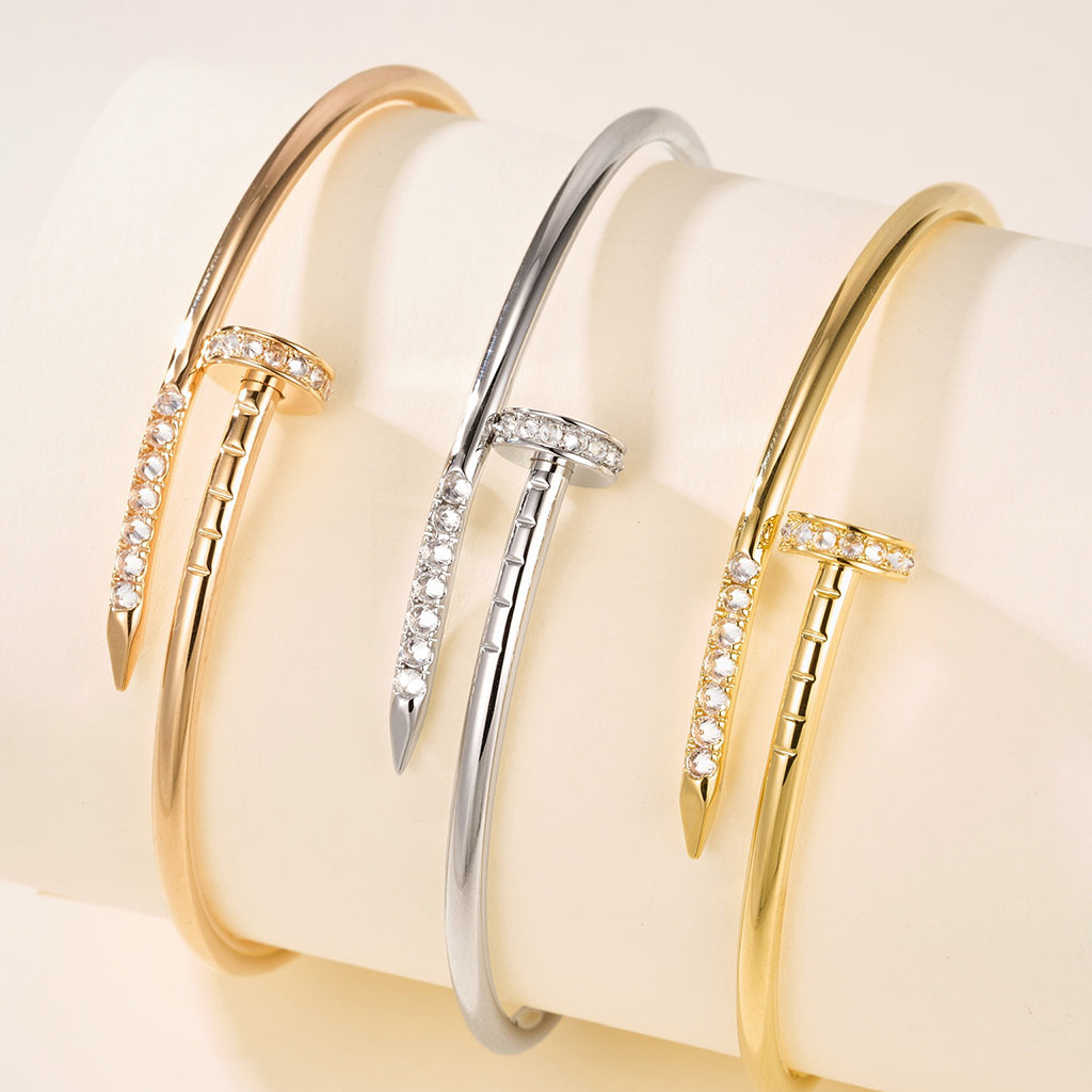 [Raffine]JUSTE BRACELET 2.5MM DIAMONDS