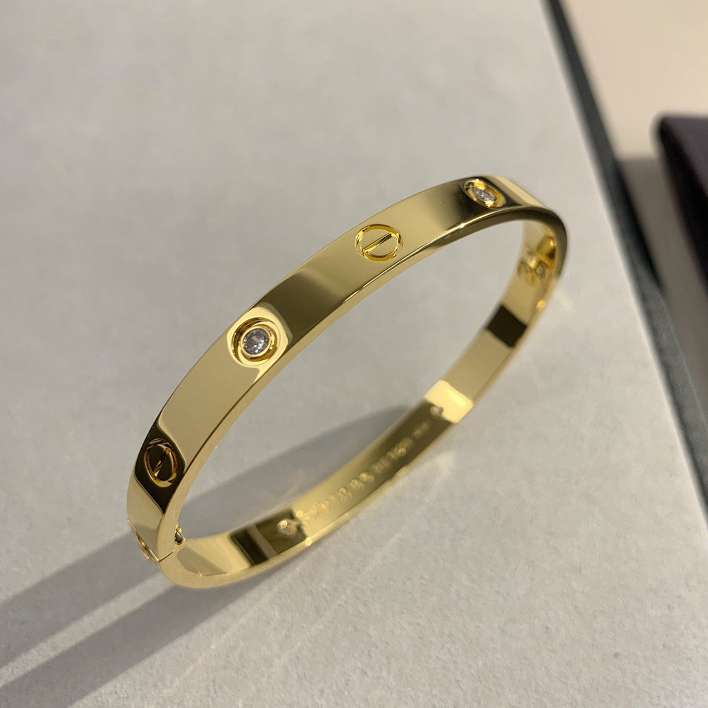 [Raffine]LOVE BRACELET 6.1MM 4 DIAMONDS