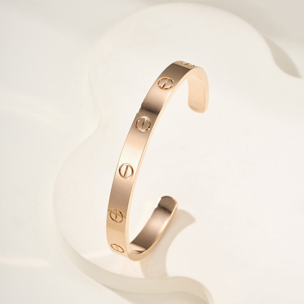 [Raffine]LOVE BRACELET 6.1MM OPEN CUFF
