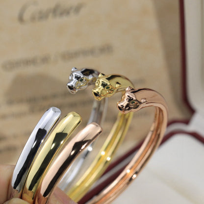 [Raffine]PANTHERE OPEN BRACELET