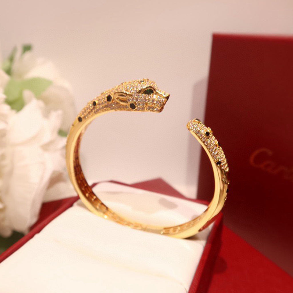 [Raffine]PANTHERE BIG BRACELET DIAMONDS