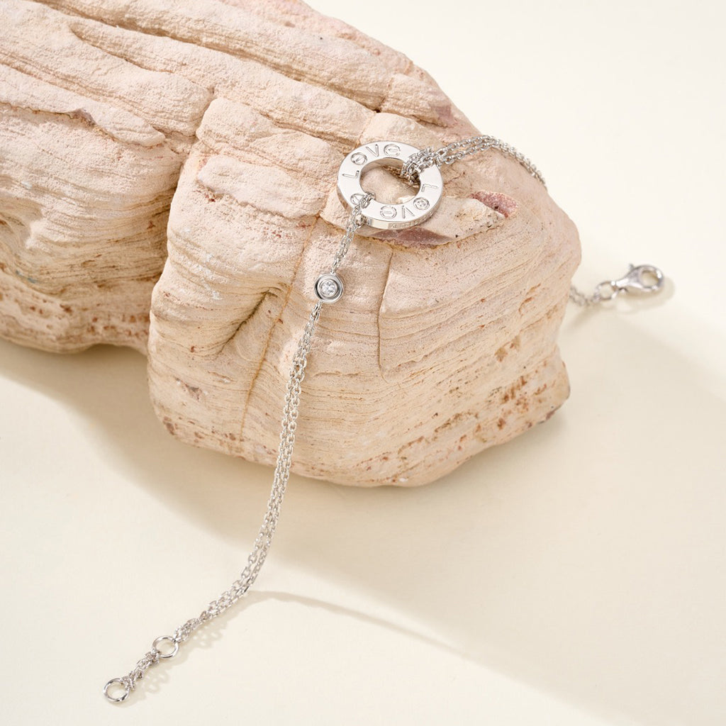 [Raffine]LOVE BRACELET 2 DIAMOND