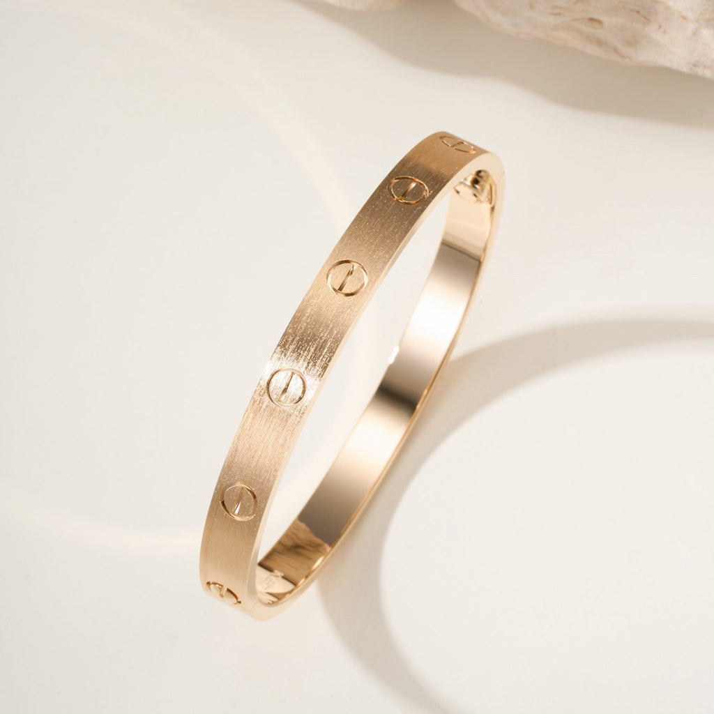 [Raffine]LOVE BRACELET 6.1MM BRUSHED