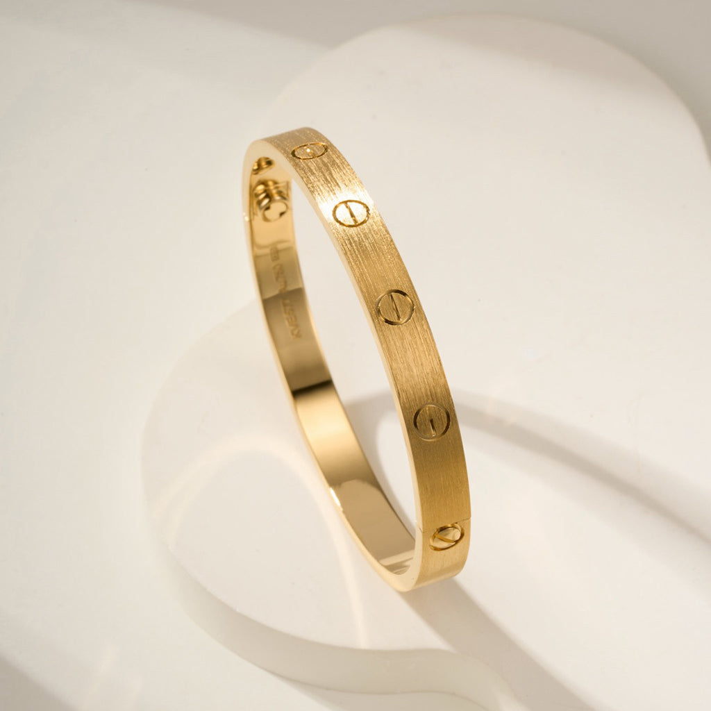 [Raffine]LOVE BRACELET 6.1MM BRUSHED