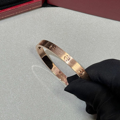 [Raffine]LOVE BRACELET 6.1MM BRUSHED