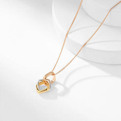 [Raffine]TRINITY CUSHION NECKLACE COLLECTION