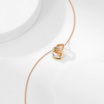 [Raffine]TRINITY CUSHION NECKLACE COLLECTION
