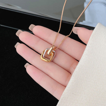 [Raffine]TRINITY CUSHION NECKLACE COLLECTION