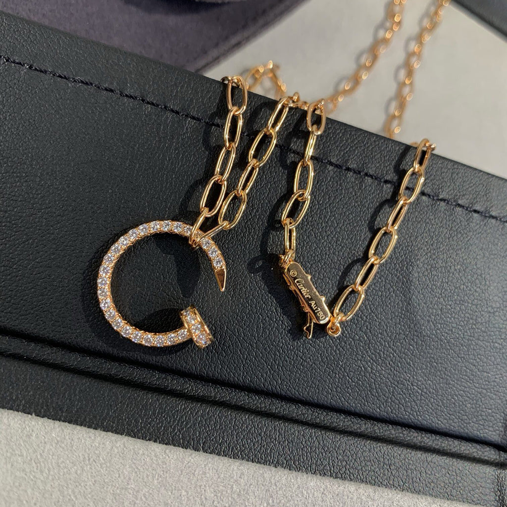 [Raffine]JUSTE NECKLACE FULL DIAMONDS