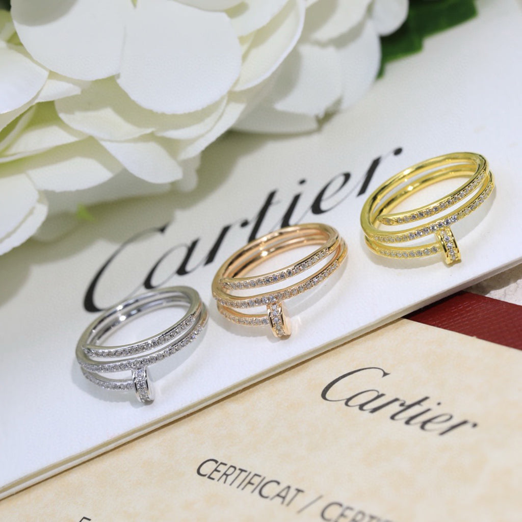 [Raffine]JUSTE RING 4.8MM FULL DIAMOND