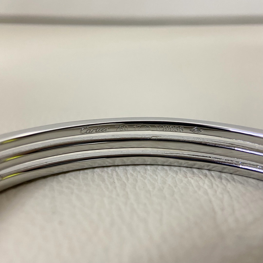 [Raffine]ETINCELLE HALF-PAVED DIAMOND BRACELET