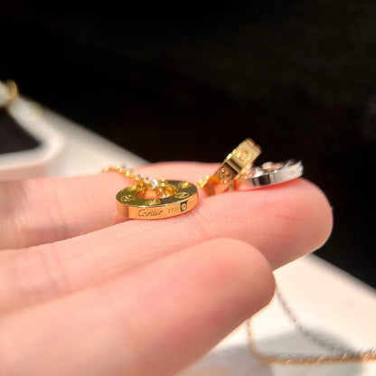 [Raffine]LOVE 6 DIAMOND PENDANT NECKLACE