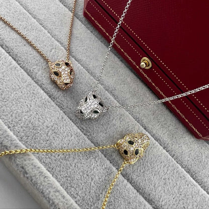 [Raffine]PANTHERE FULL DIAMOND NECKLACE