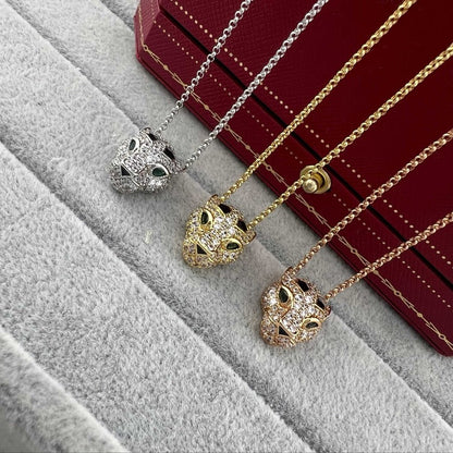 [Raffine]PANTHERE FULL DIAMOND NECKLACE