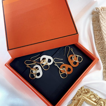 [Raffine]Boucles d'oreilles en or HM O'MAILLON
