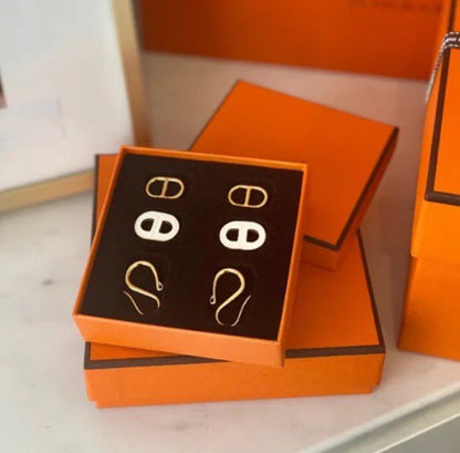 [Raffine]Boucles d'oreilles en or HM O'MAILLON