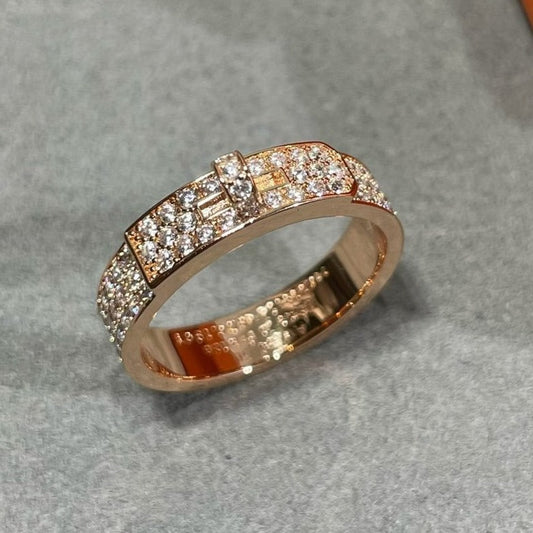 [Raffine]KELLY PINK GOLD DIAMOND RING