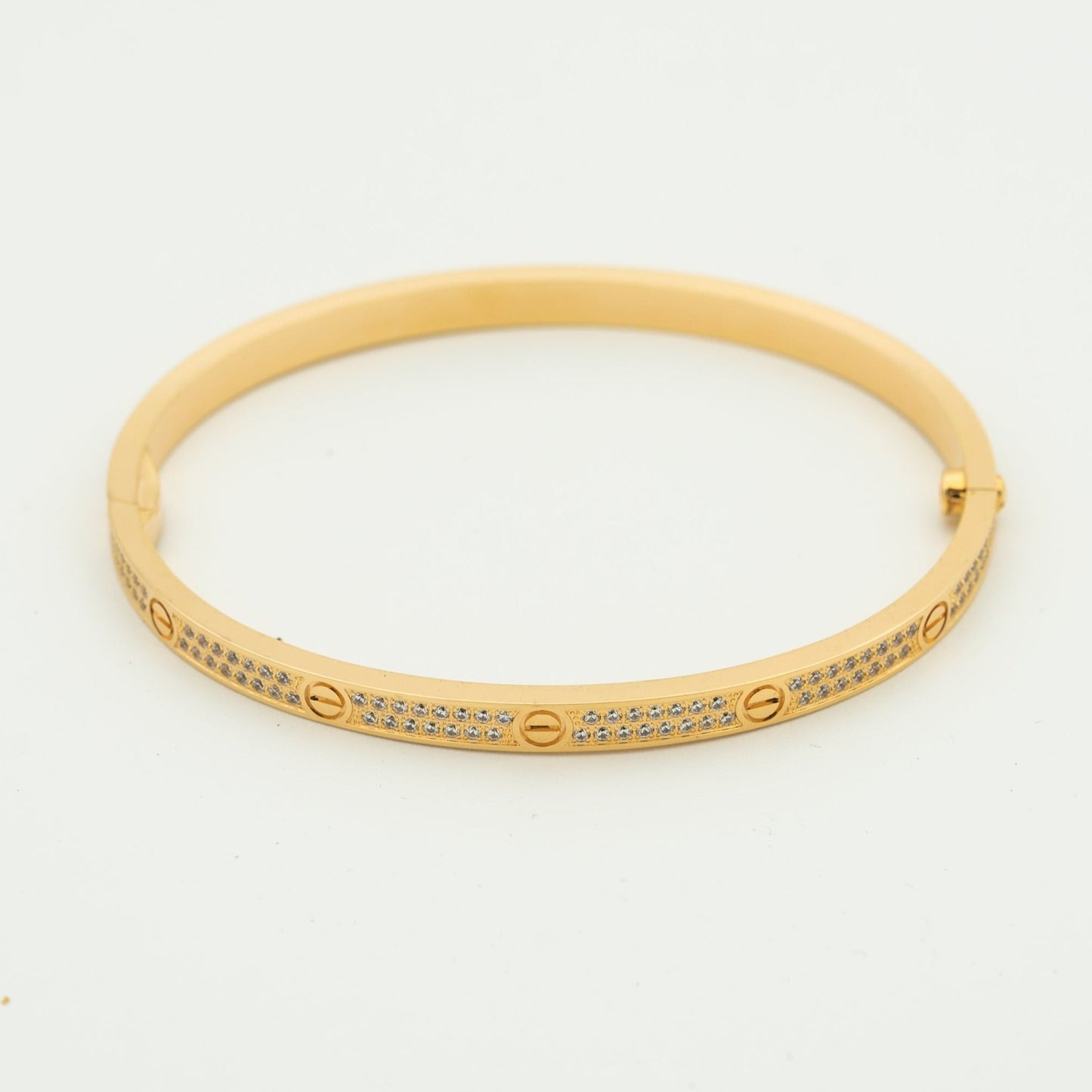 [RAFFINE]LOVE BRACELET 3.65MM DIAMOND-PAVED