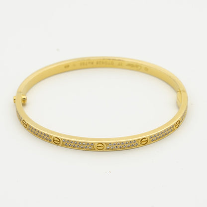 [RAFFINE]LOVE BRACELET 3.65MM DIAMOND-PAVED