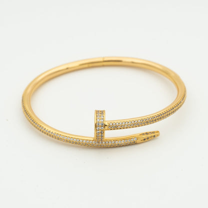 [RAFFINE]JUSTE BRACELET 3.5MM ALL DIAMONDS