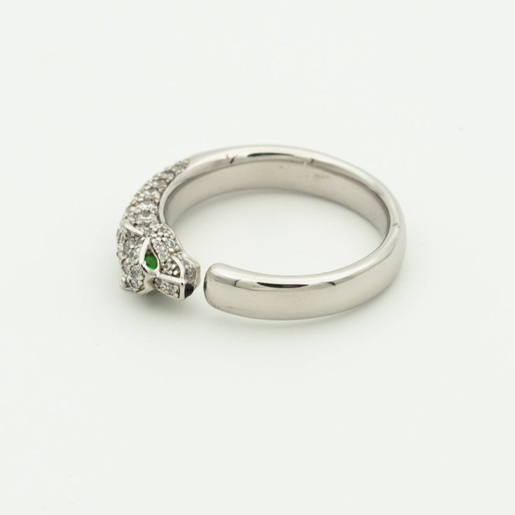 [RAFFINE] ANILLO PANTHERE DIAMANTE 7.3MM