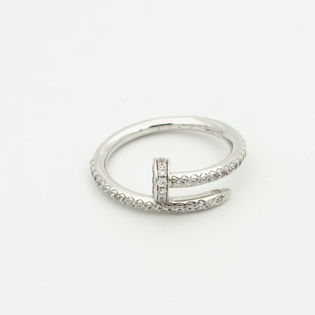 [Raffine]JUSTE RING 1,8 MM SILBERDIAMANTEN