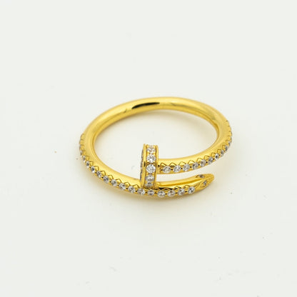 [RAFFINE]JUSTE RING 1.8MM GOLD DIAMONDS