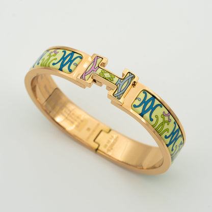 [RAFFINE]H BRACELET BEIGE MULTICOLOR