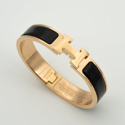 [RAFFINE]H BLACK BRACELET