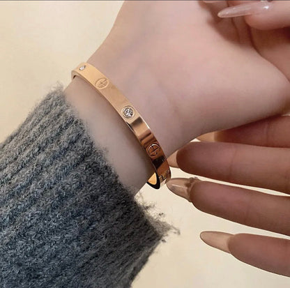 [RAFFINE]2026 RAINBOW LOVE BRACELET 6.1MM  10 DIAMONDS