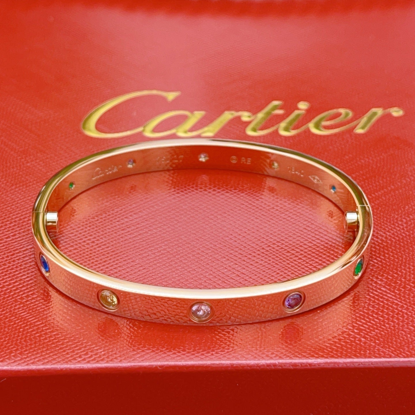 [RAFFINE]2026 RAINBOW LOVE BRACELET 6.1MM  10 DIAMONDS