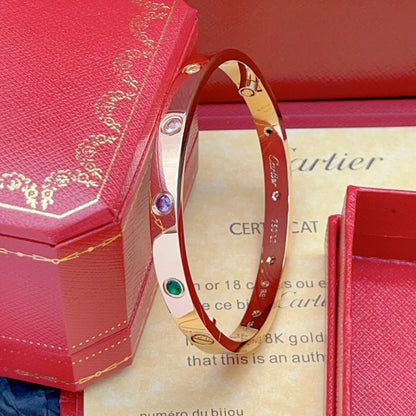 [RAFFINE]2026 RAINBOW LOVE BRACELET 6.1MM  10 DIAMONDS