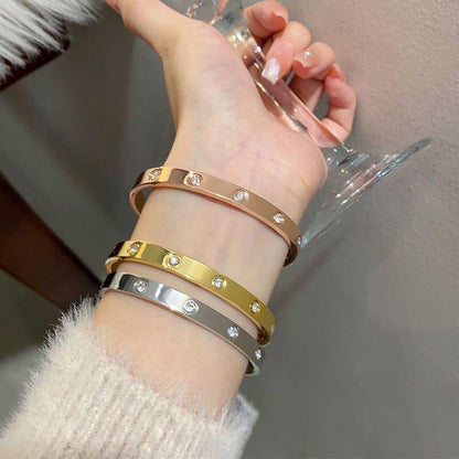[RAFFINE]2026 RAINBOW LOVE BRACELET 6.1MM  10 DIAMONDS