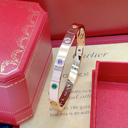 [RAFFINE]2026 RAINBOW LOVE BRACELET 6.1MM  10 DIAMONDS