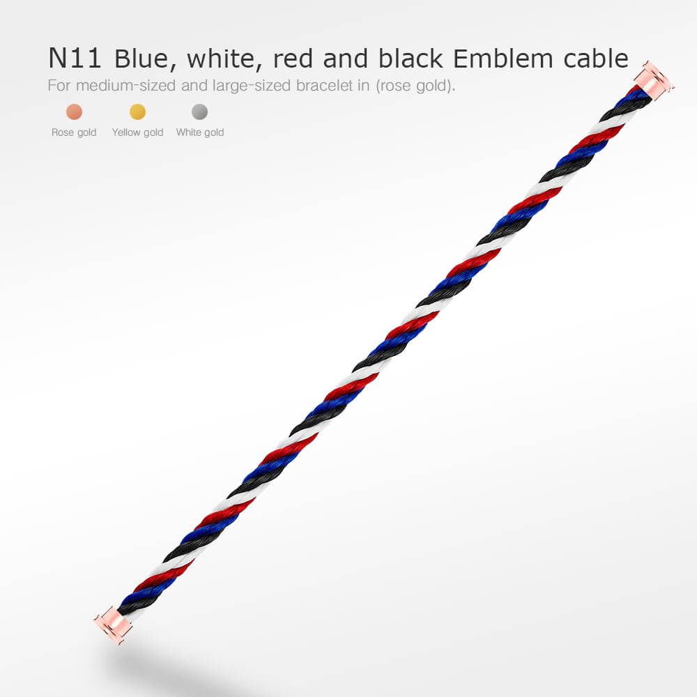 [RAFFINE]FORCE SERIES BRACELET CABLES 50 CHOICES (DIY SELECTION)