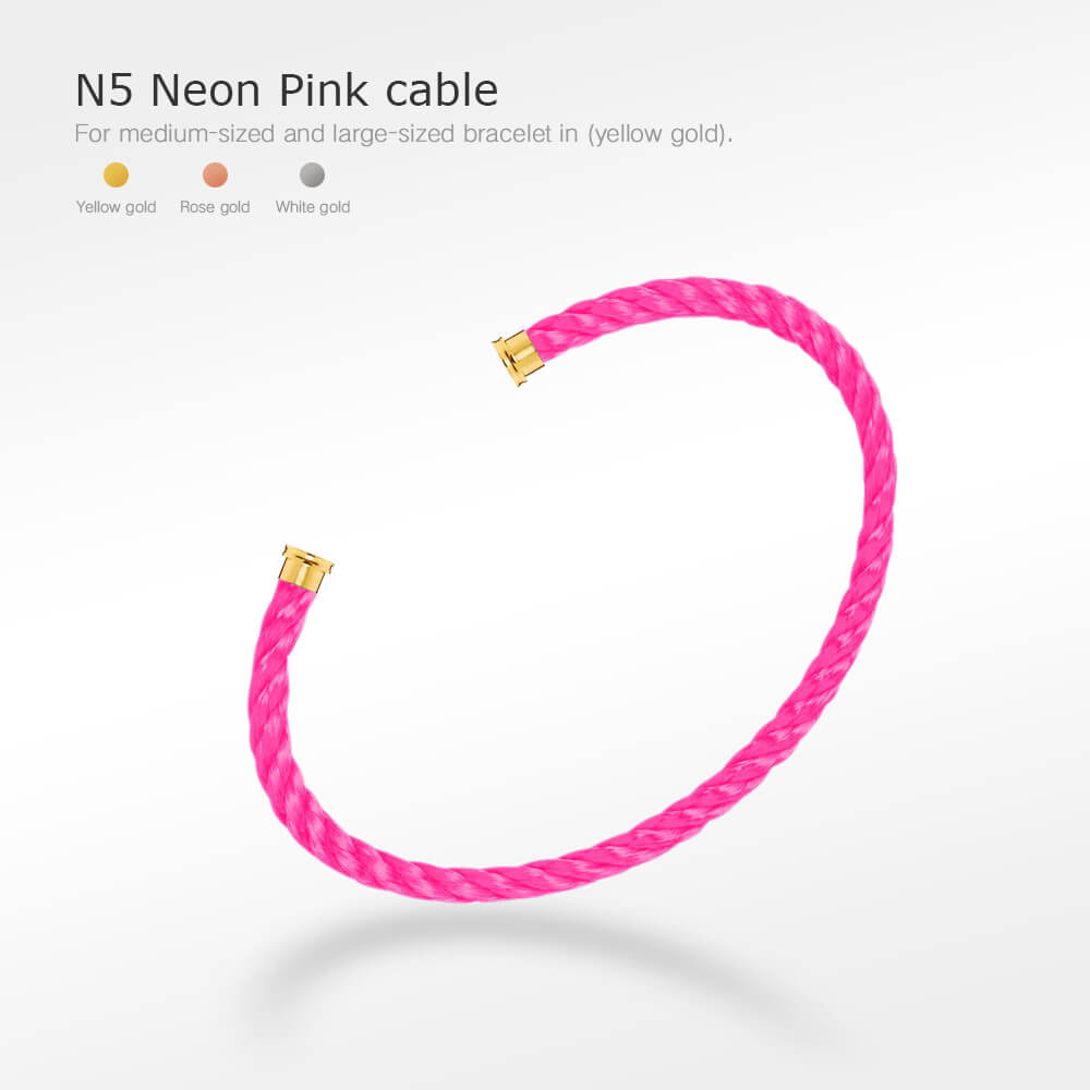 [RAFFINE]FORCE SERIES BRACELET CABLES 50 CHOICES (DIY SELECTION)